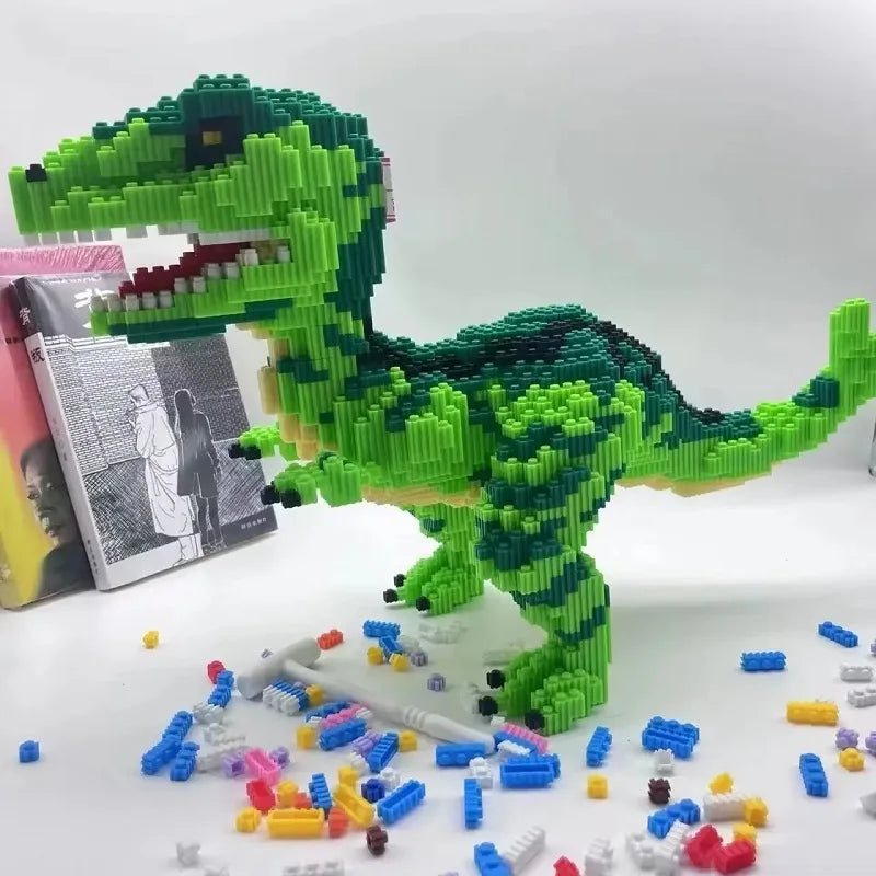 Lego T-Rex Gigante – Montagem DIY para Crianças e Adultos