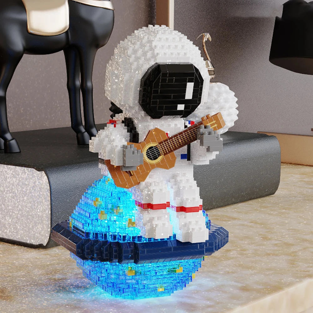Lego Astronauta - Modelo com Luz e 1423 Peças