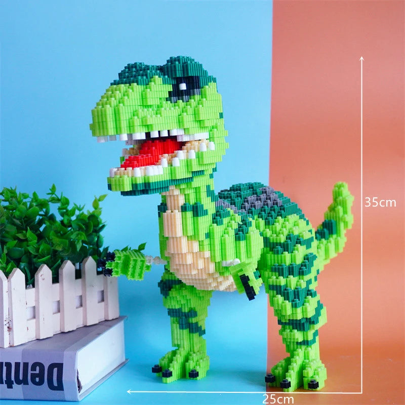 Lego T-Rex Gigante – Montagem DIY para Crianças e Adultos