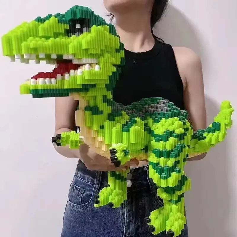 Lego T-Rex Gigante – Montagem DIY para Crianças e Adultos