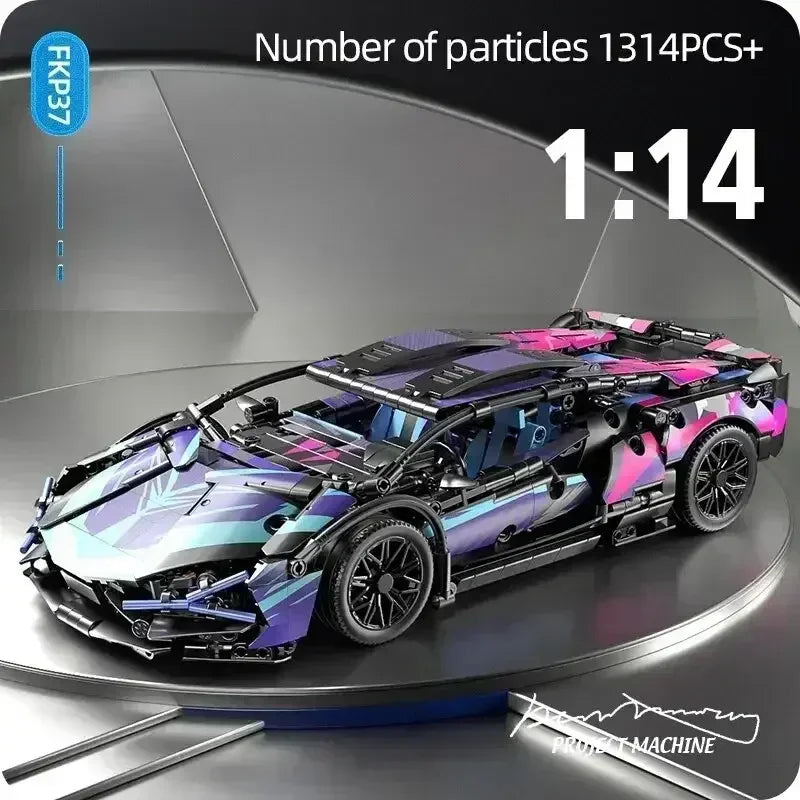 LEGO Lamborghini - Super Carro de Blocos 1:14 (1280 peças)