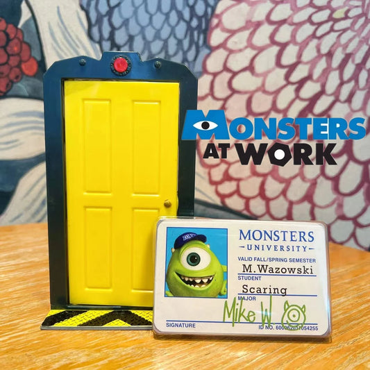 Porta e ID Mike Wazowski - Action Figure