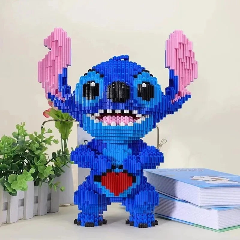 LEGO Stitch - Blocos de Construção Micro - Stitch, Angel e Pikachu