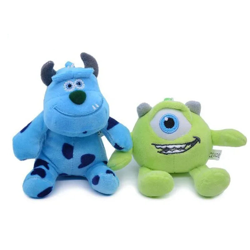 Pelúcia/Chaveiro dos Monstros S.A - Sullivan e Mike Wazowski