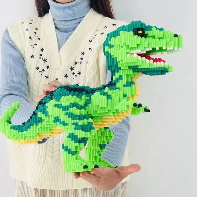 Lego T-Rex Gigante – Montagem DIY para Crianças e Adultos